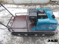 Мотобуксировщик AhtaR LR13 с реверс-вариатором Буран (задний ход)