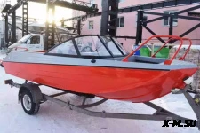 Алюминиевый катер WYATBOAT Неман-500 DC водомёт