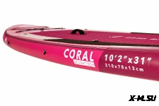 SUP-доска надувная с веслом AQUA MARINA Coral 10'2&quot; S22