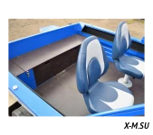 Алюминиевый катер WYATBOAT Неман-450DC NEW