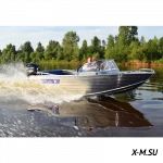 Алюминиевый катер WYATBOAT 490 Pro под водомет