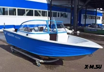 Алюминиевый катер WYATBOAT Неман-400 DCM