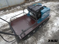 Мотобуксировщик AhtaR LR13 с реверс-вариатором Буран (задний ход)