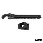 Ремешок черный FLY RACING FR5/MAVERIK средний с фиксатором