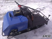 Мотобуксировщик AhtaR ЗИМА с реверсом (задний ход)